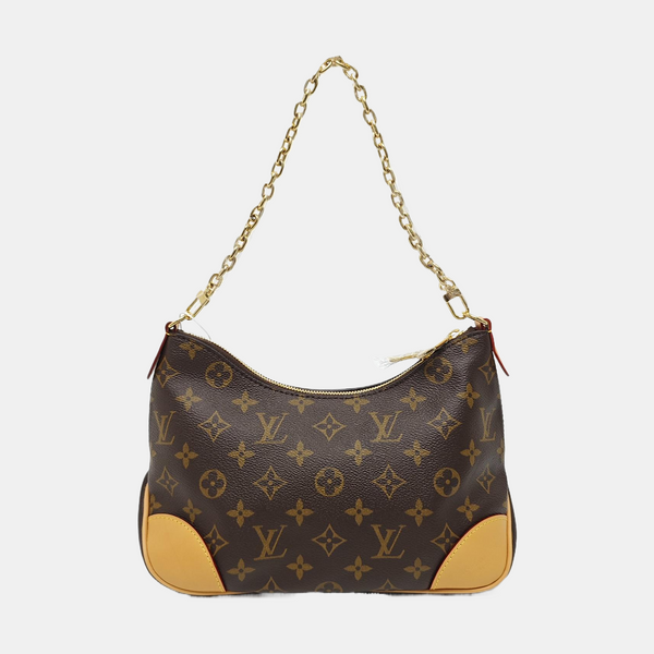 BOULOGNE Monogram Coated Canvas Brown