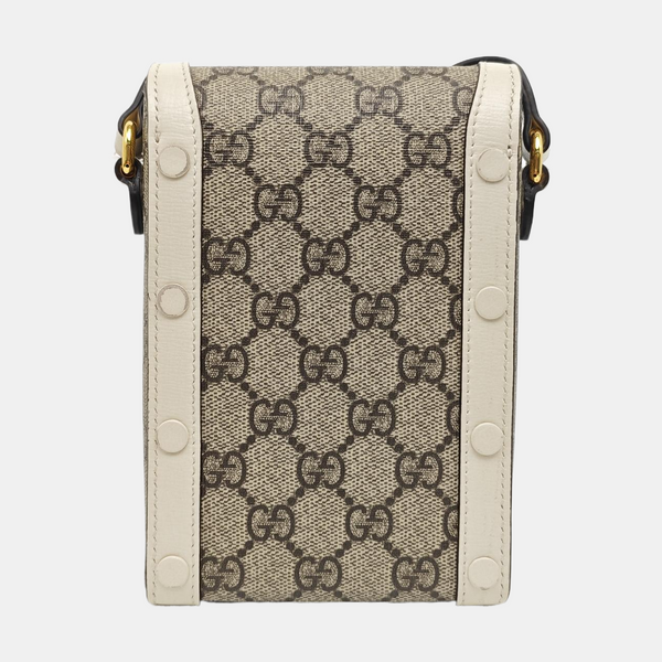 Horsebit 1955 Mini Coated Canvas Beige