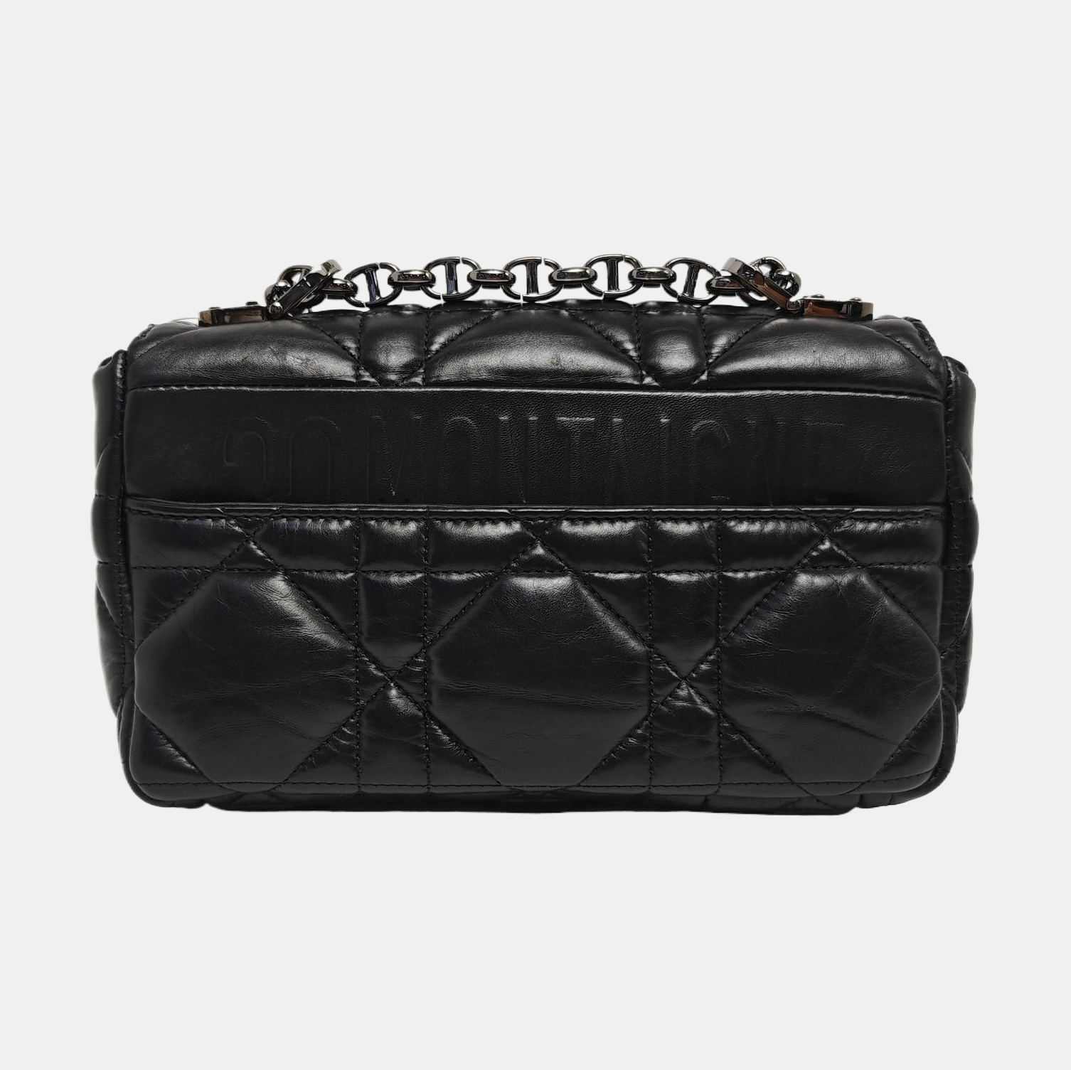 Dior Caro Small Cannage Calfskin Black