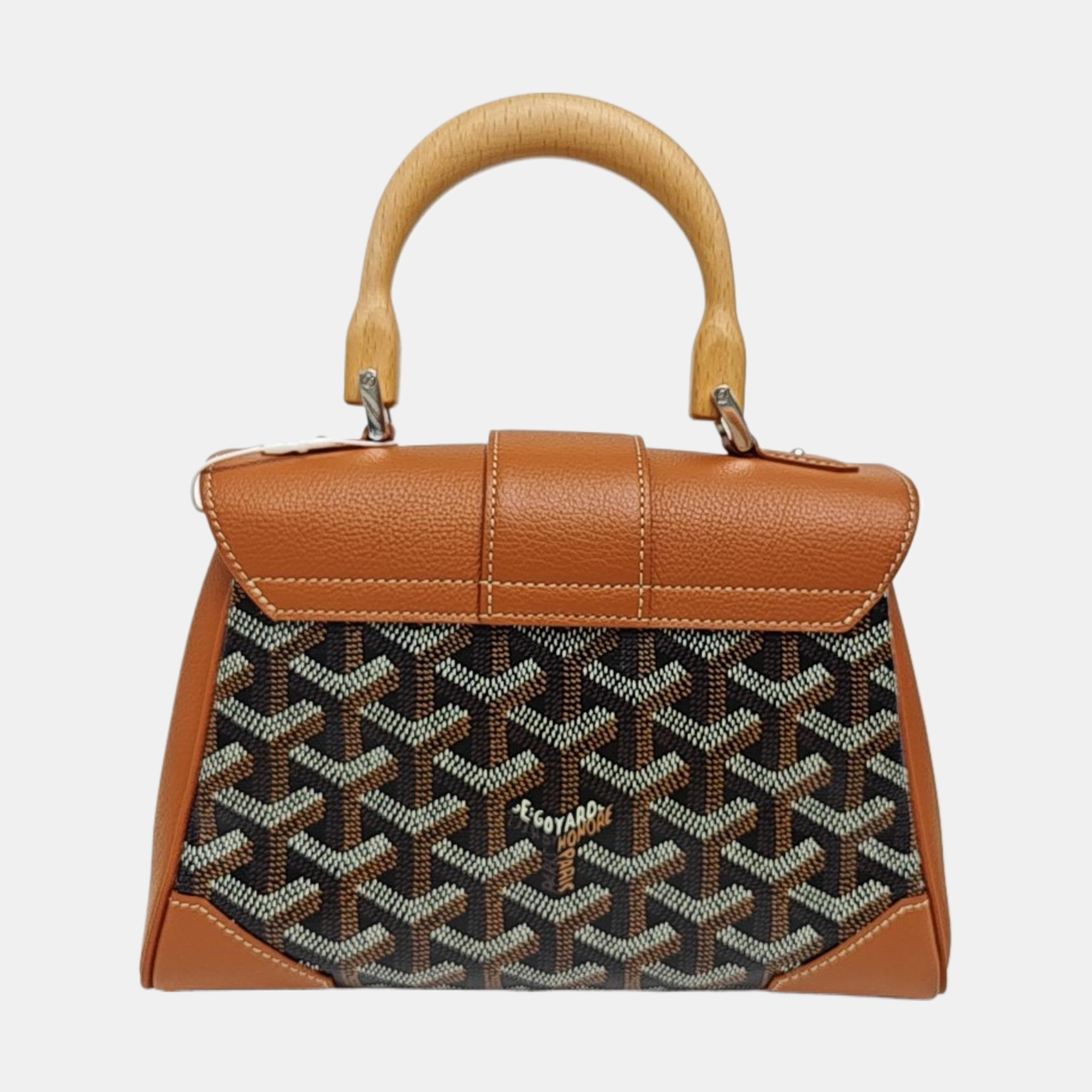 Saïgon Mini Coated Canvas Brown