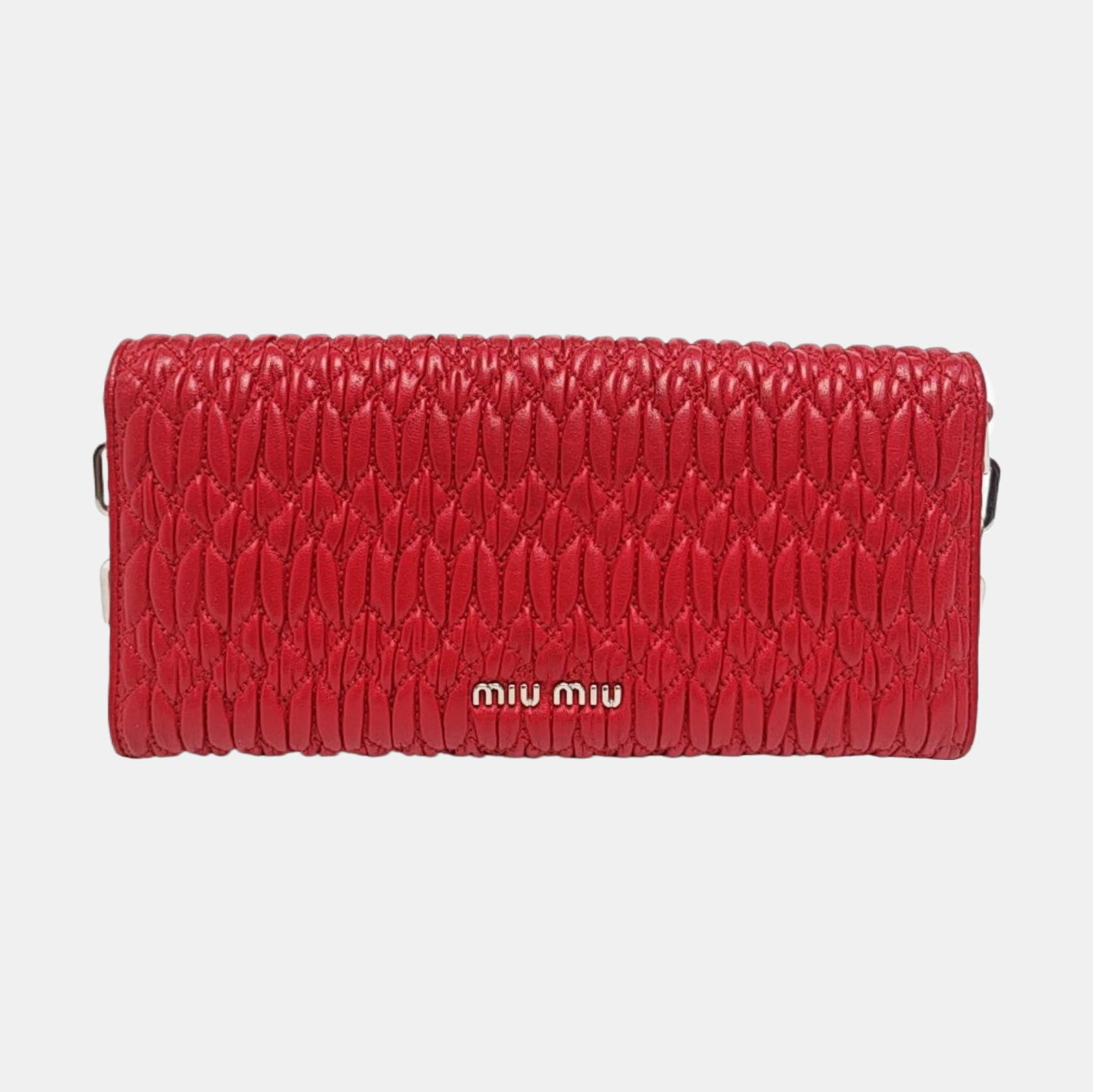 Quilted Lambskin Red