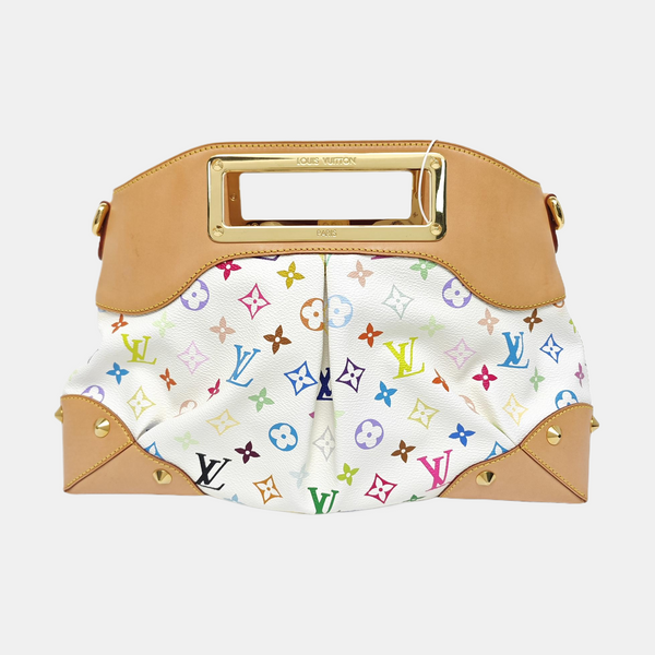 LV × TM JUDY MM Monogram Coated Canvas White
