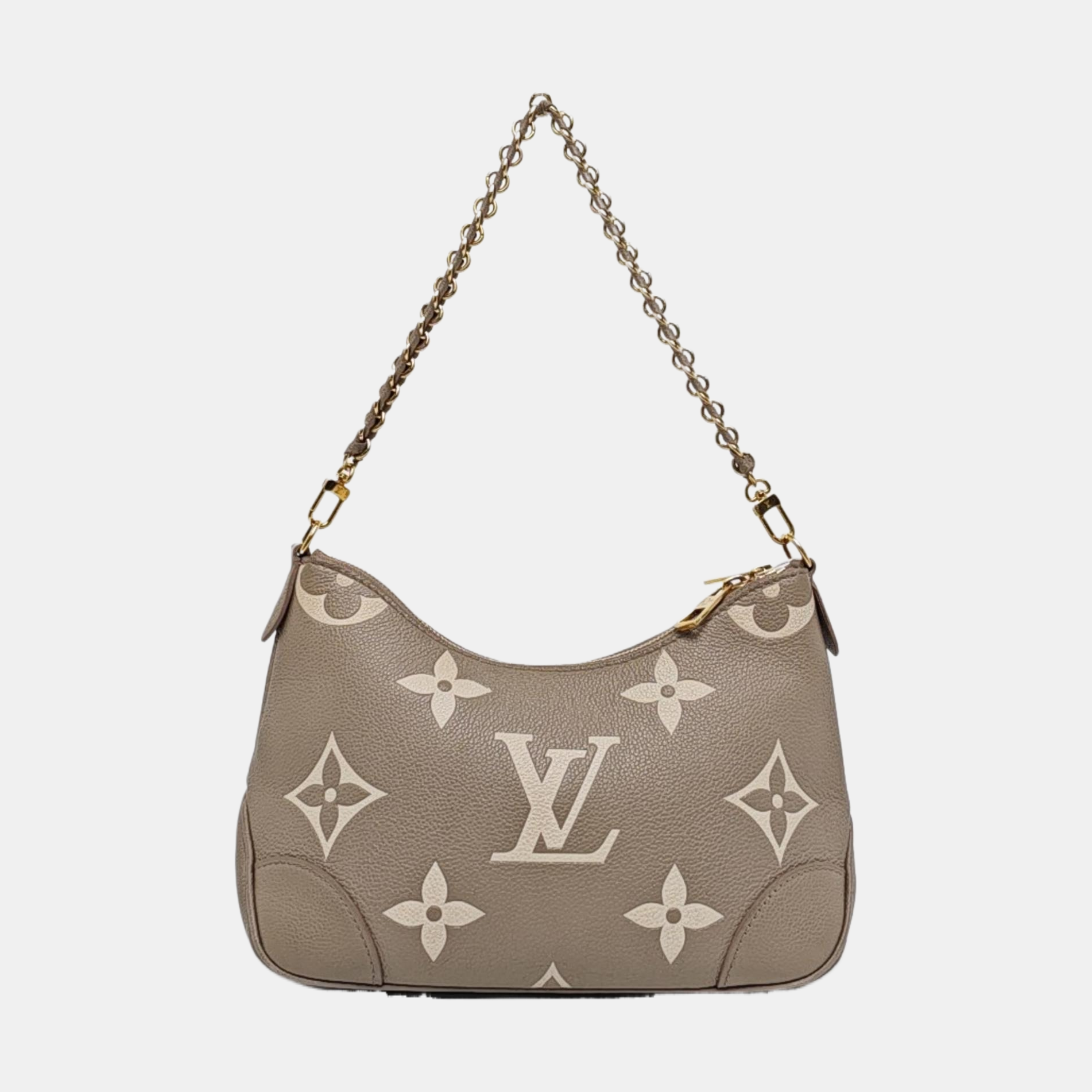 BOULOGNE Monogram Calfskin Gray