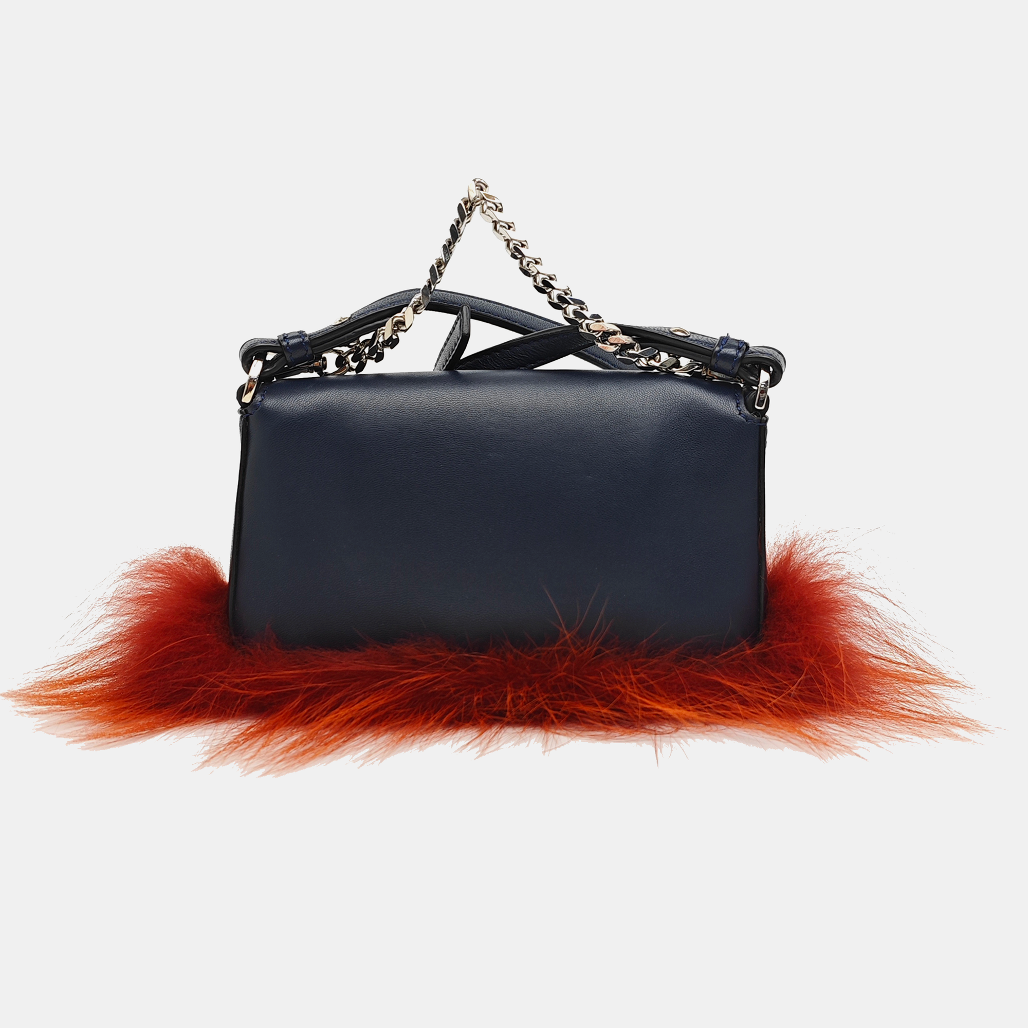 Baguette Micro Calfskin Blue