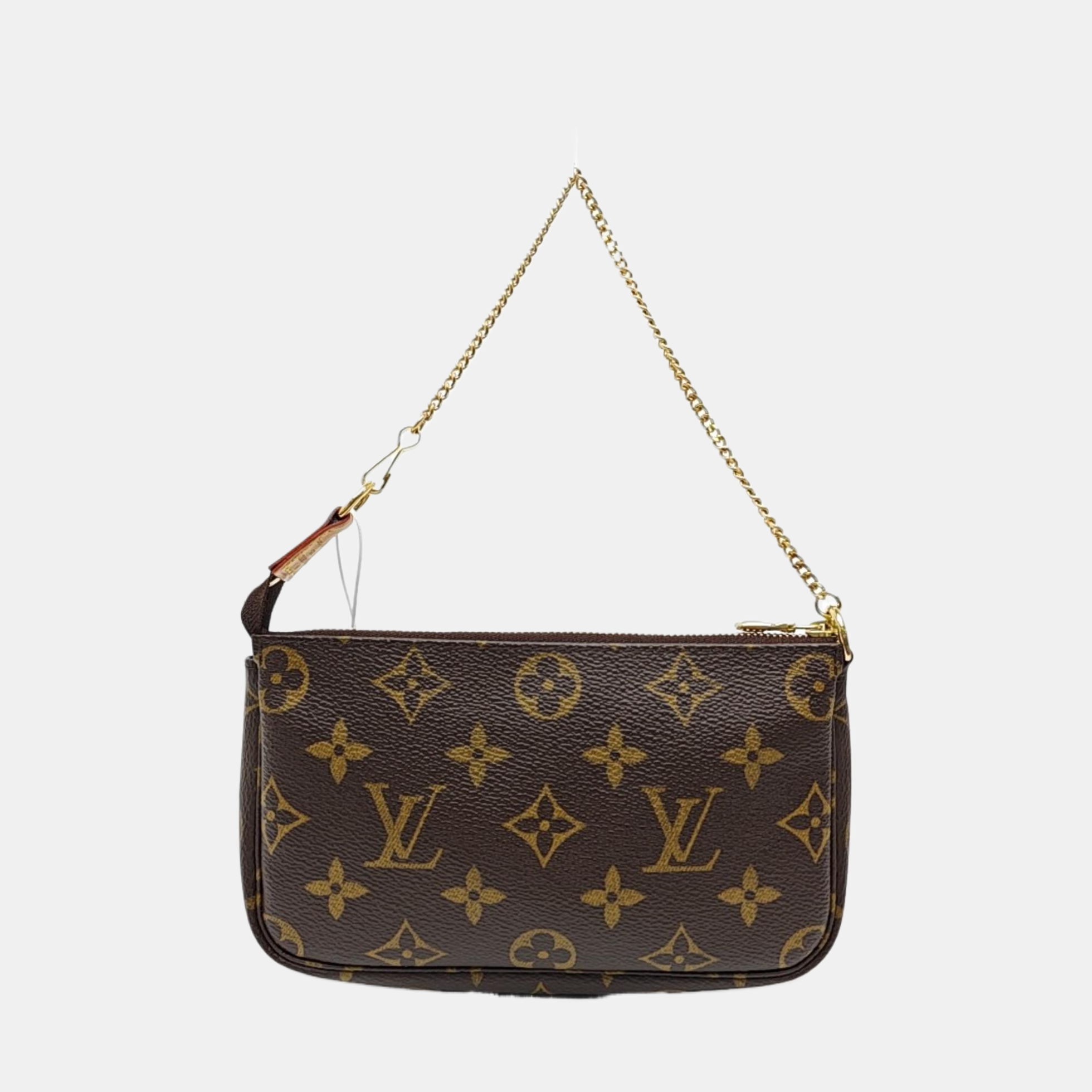 ACCESSOIRES MM Monogram Coated Canvas Brown