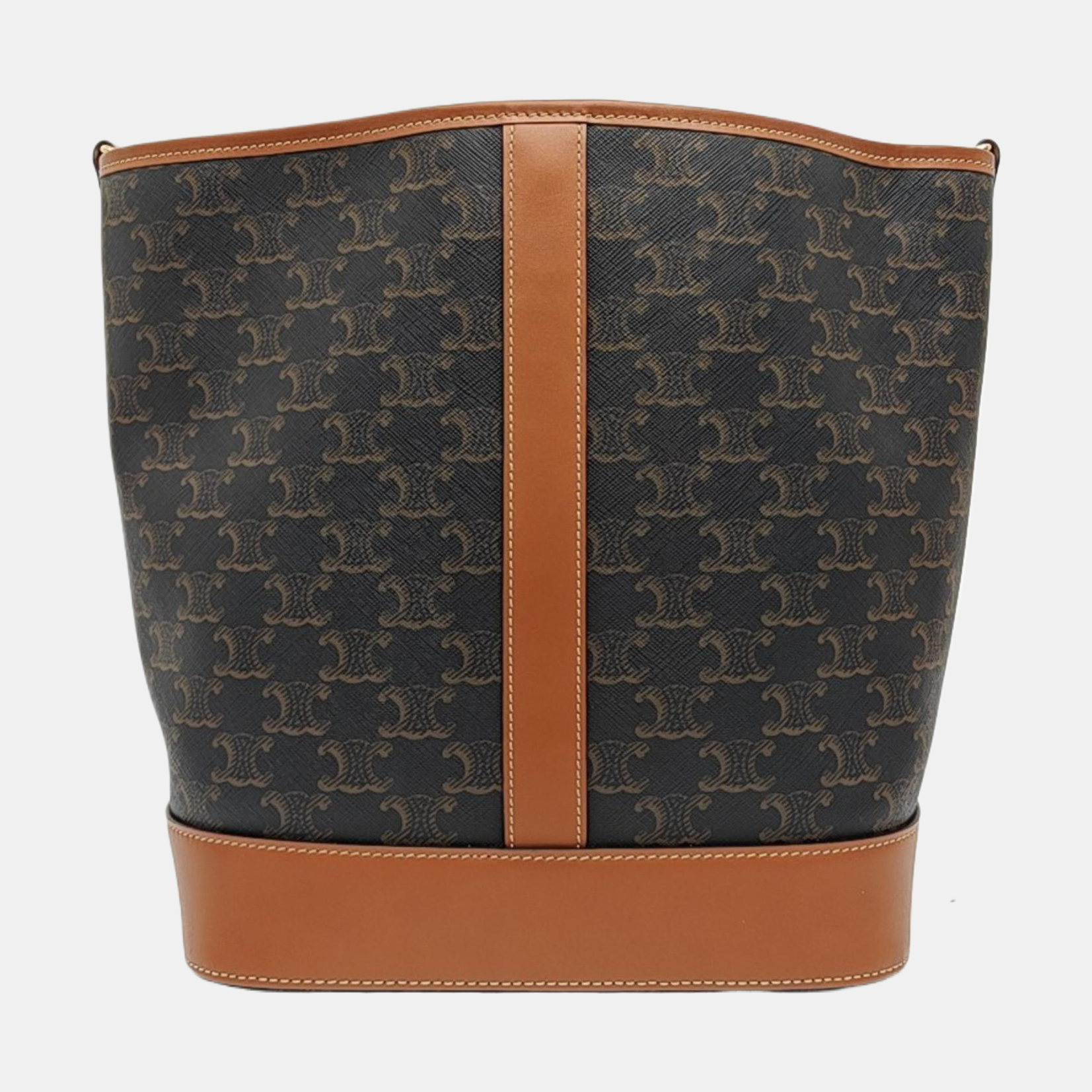 TRIOMPHE CANVAS Medium Coated Canvas Brown