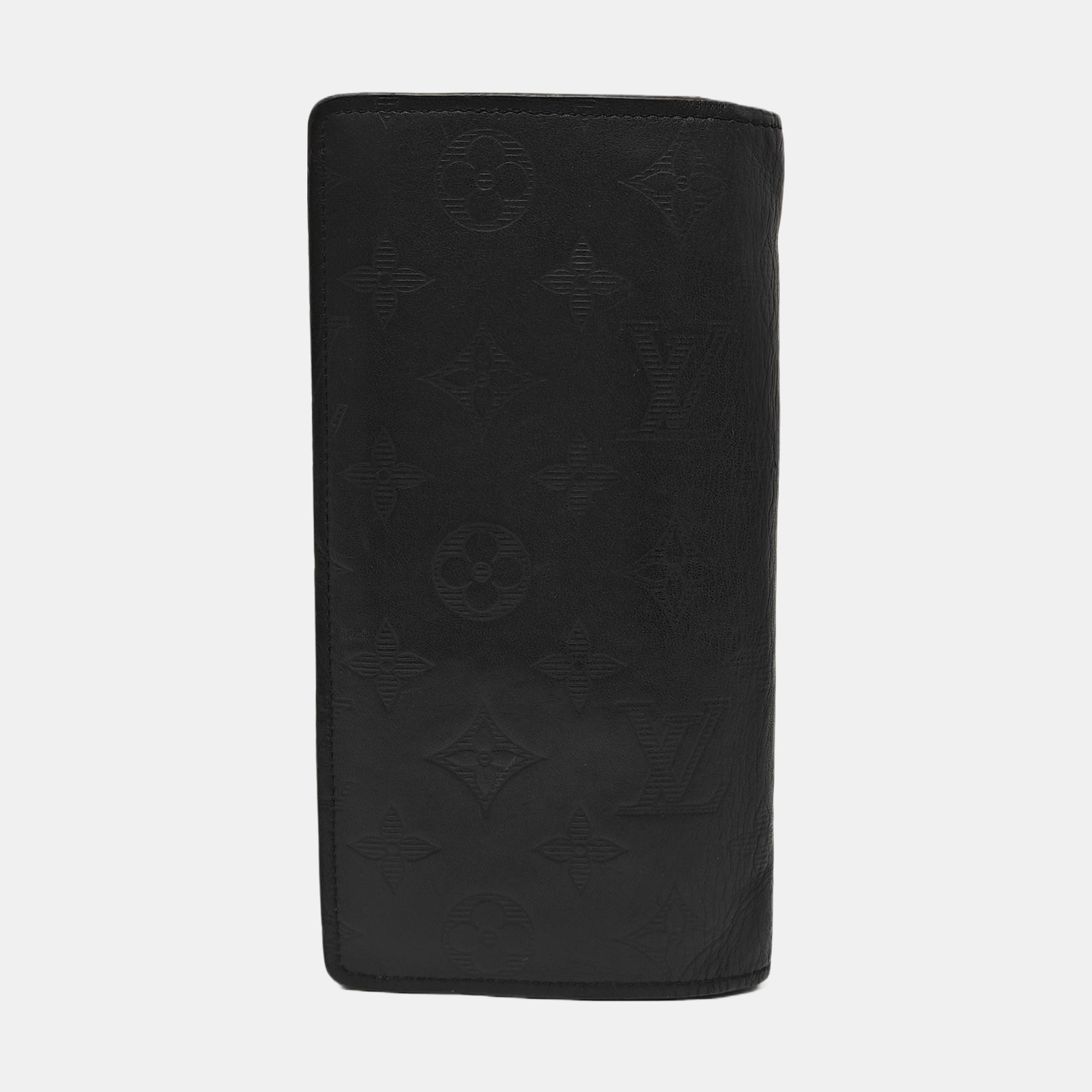 BRAZZA Monogram Calfskin Black Wallet