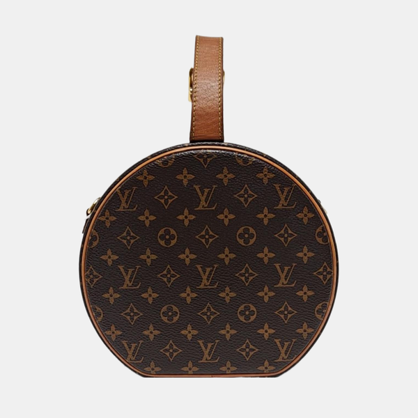BOITE CHAPEAU PM Monogram Coated Canvas Brown