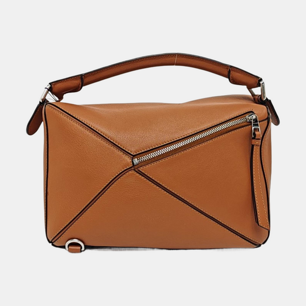 Puzzle Medium Calfskin Brown