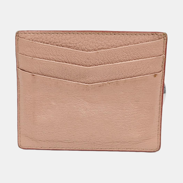 Love Lambskin Pink Card Holder