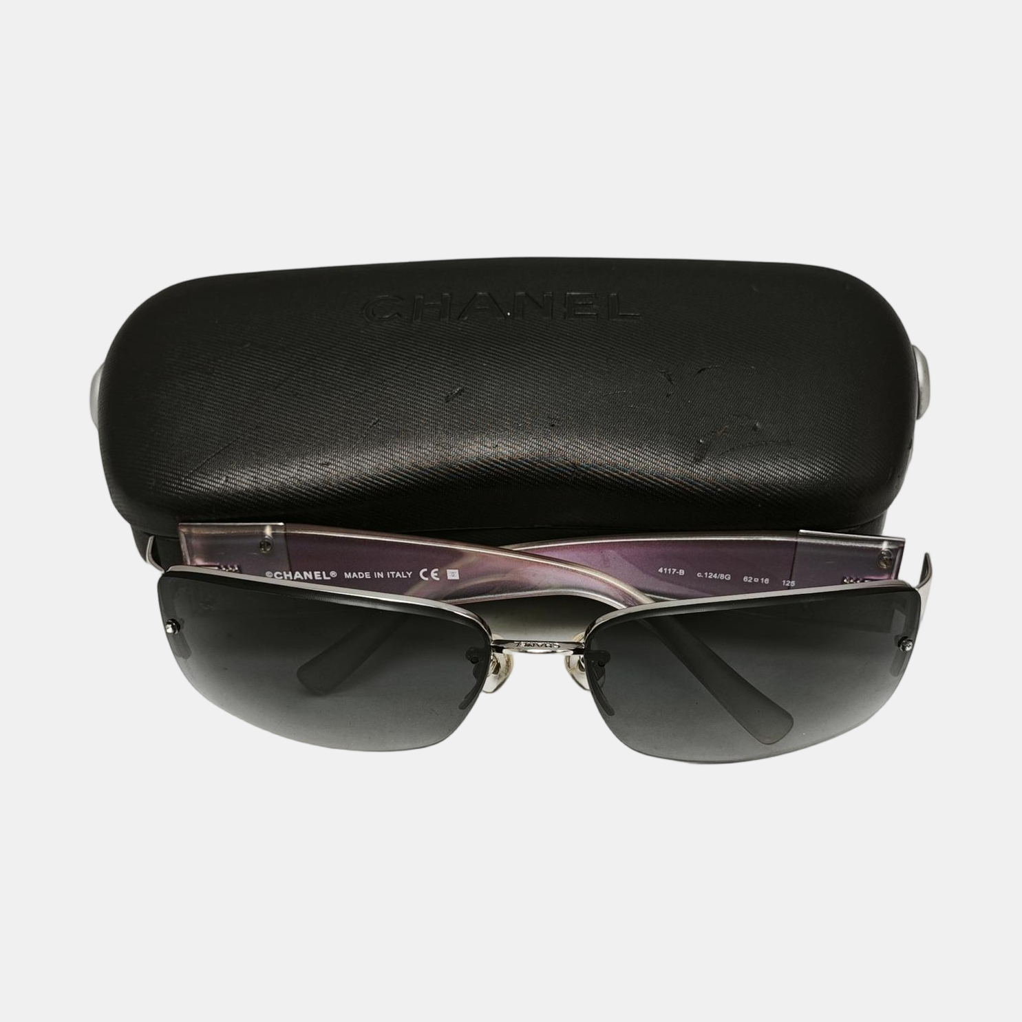 Synthetic Sunglasses Black