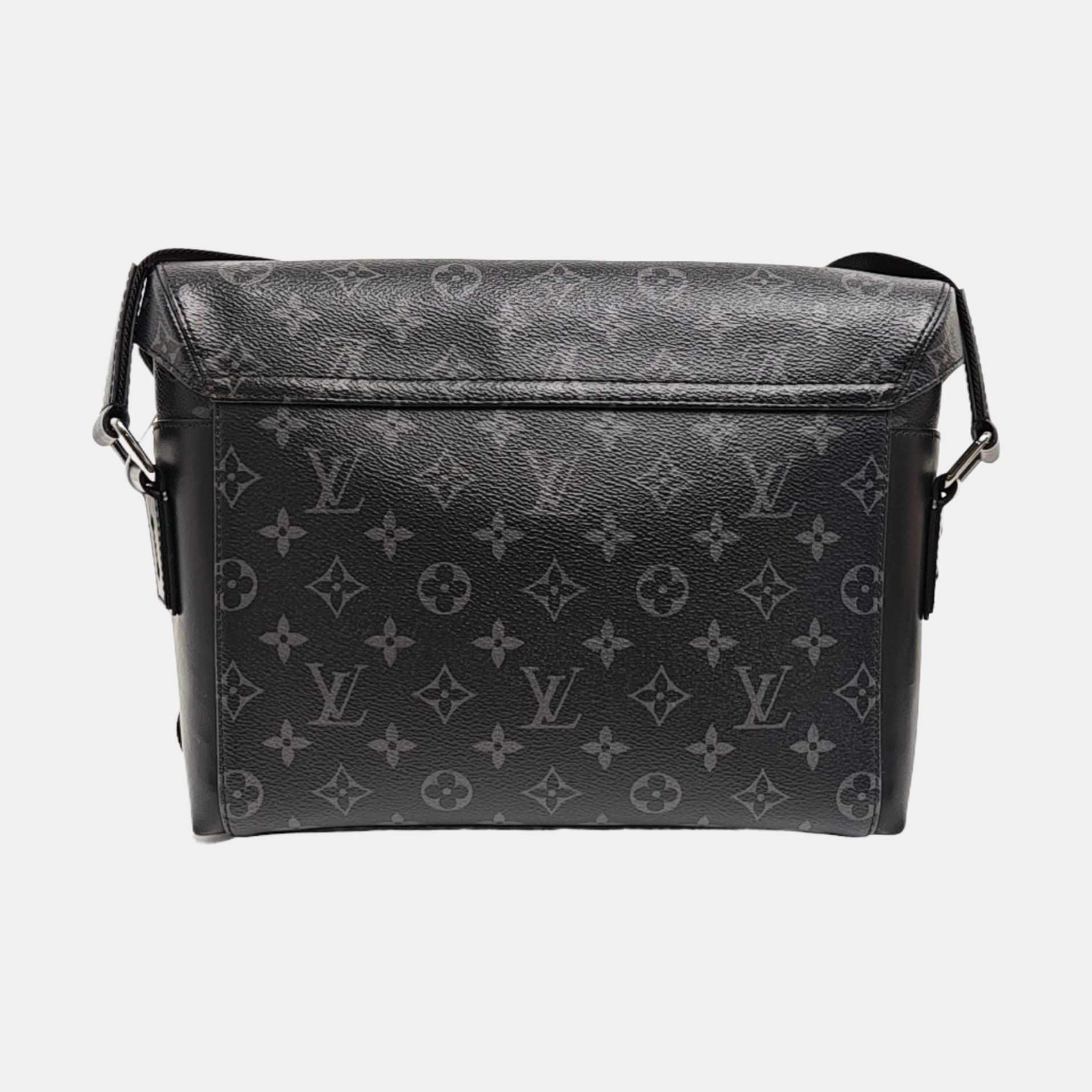 VOYAGER PM Monogram Coated Canvas Black