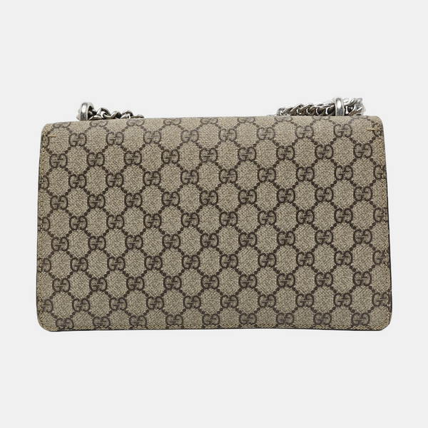 Authenticated pre-owned  Dionysus Small Monogram Coated Canvas Beige - Shoulder Bag at Looply
