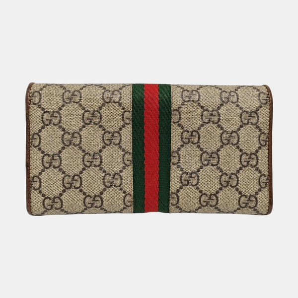 Ophidia Mini Monogram Coated Canvas Beige