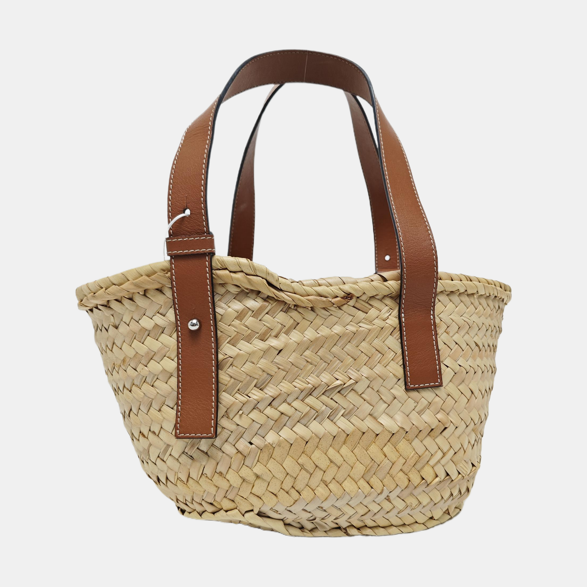 Basket Small Straw Beige