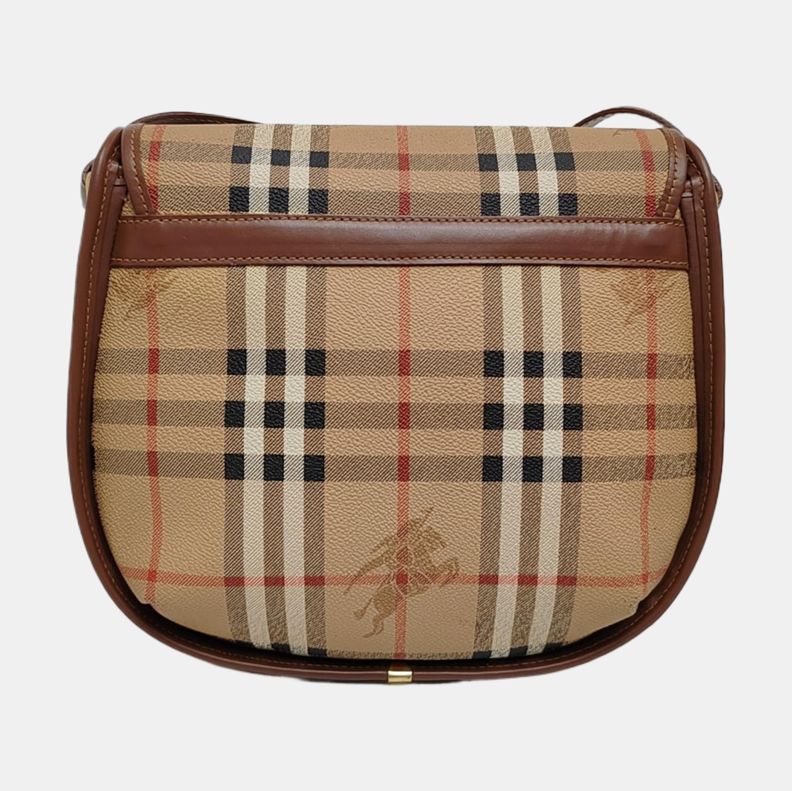 Coated Canvas Crossbody Bag Multicolor