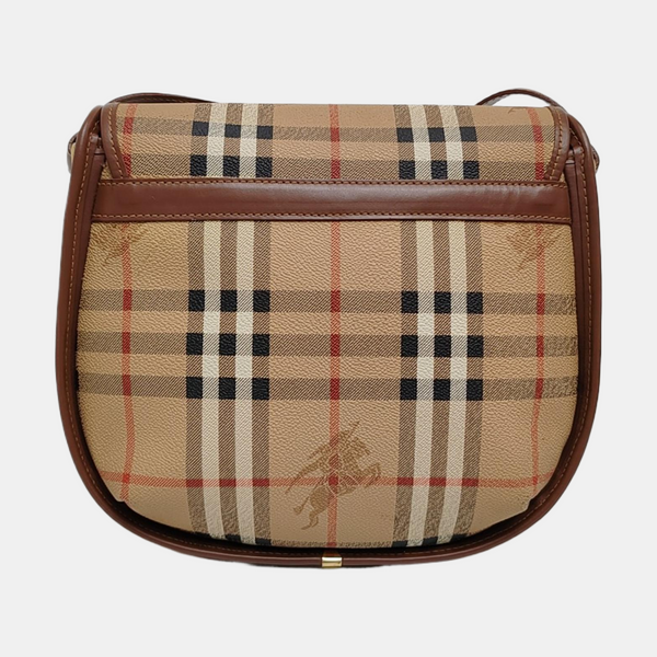 Coated Canvas Crossbody Bag Multicolor