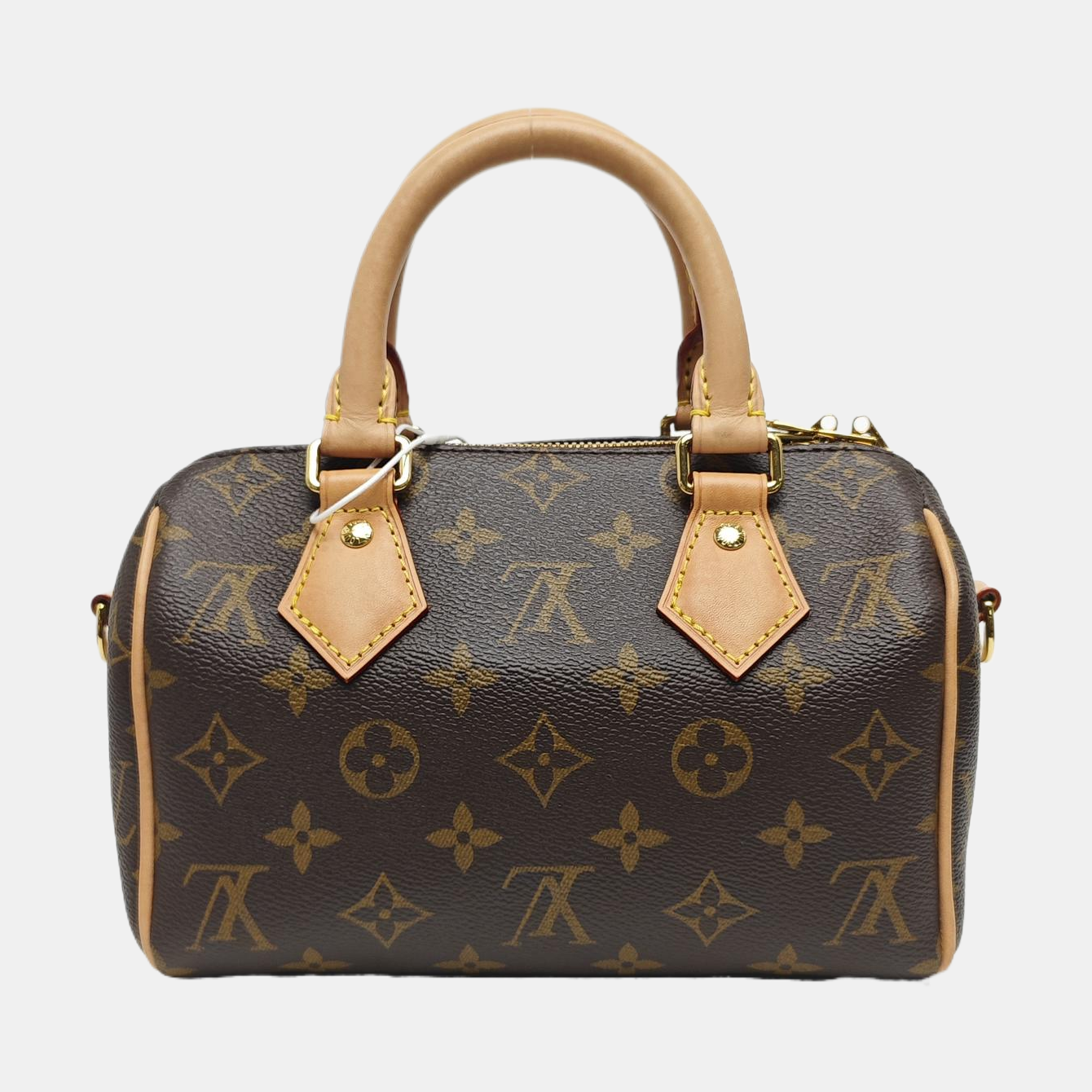 SPEEDY 20 Monogram Coated Canvas Brown