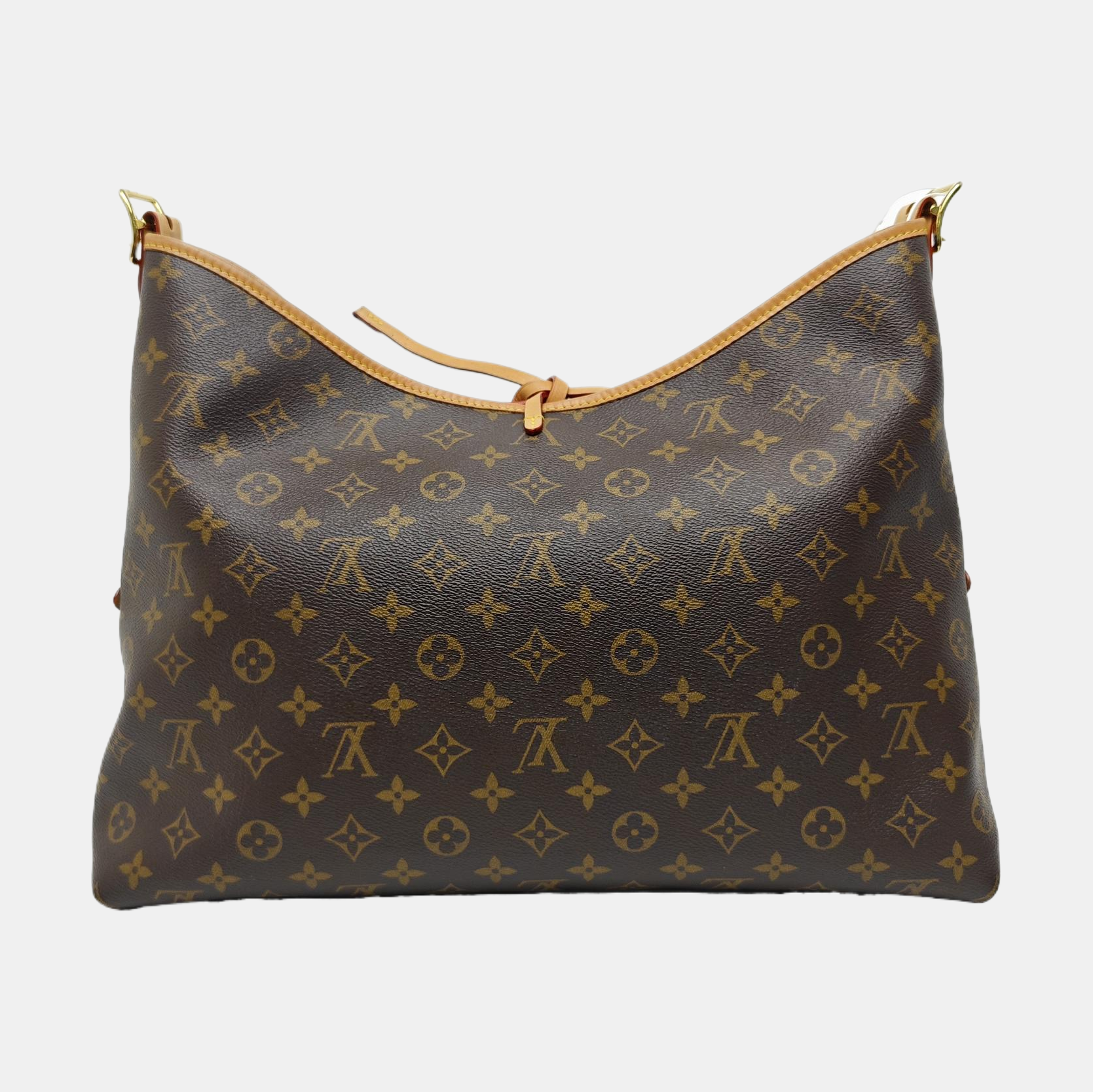 CARRYALL MM Monogram Coated Canvas Brown