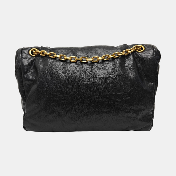 Monaco Small Calfskin Black