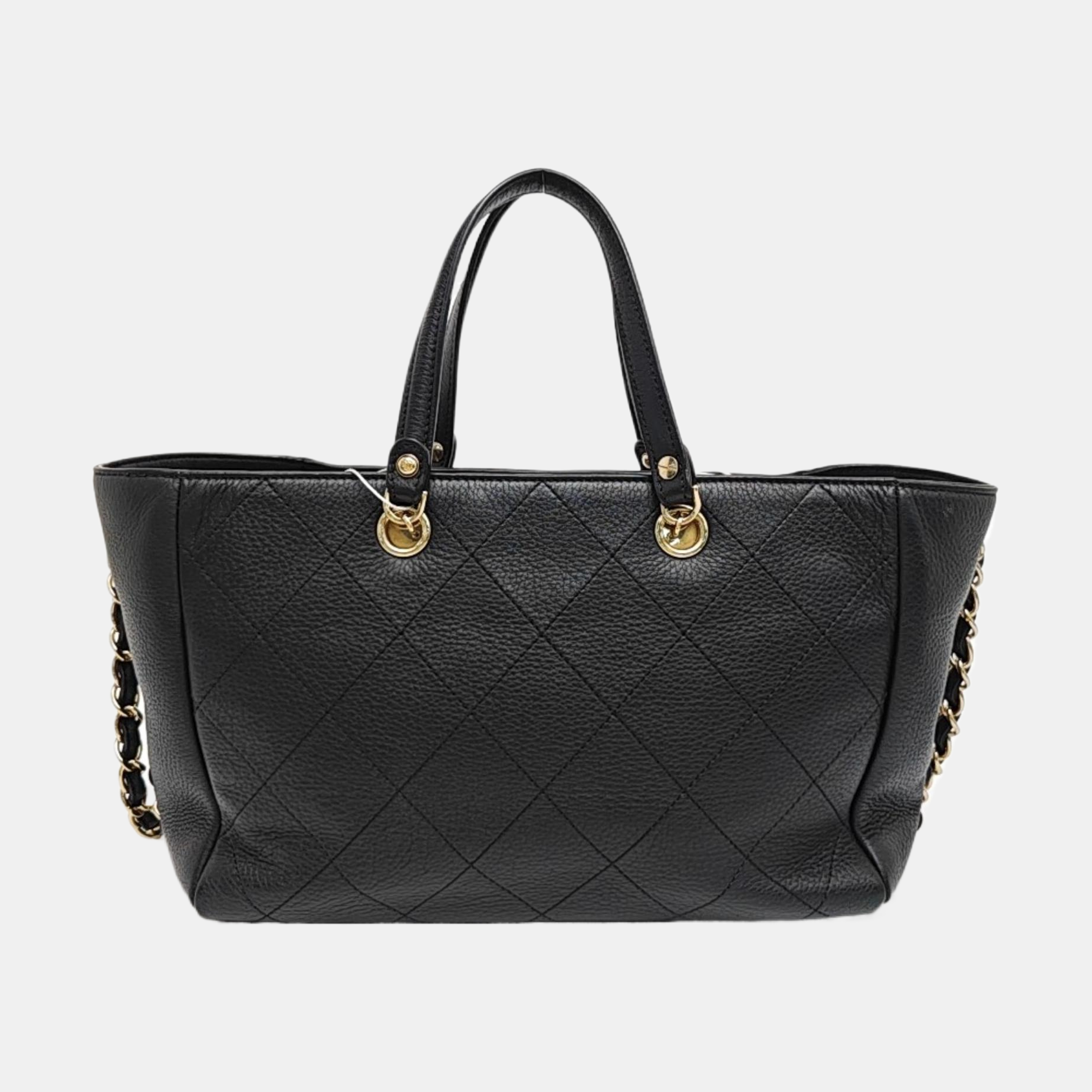 BOWLING Quilted Calfskin Black
