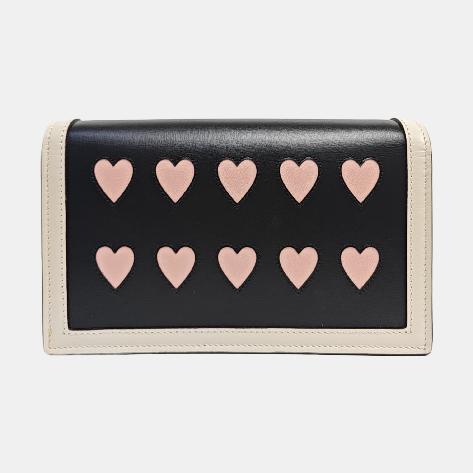 GG Marmont Super Mini Calfskin Black