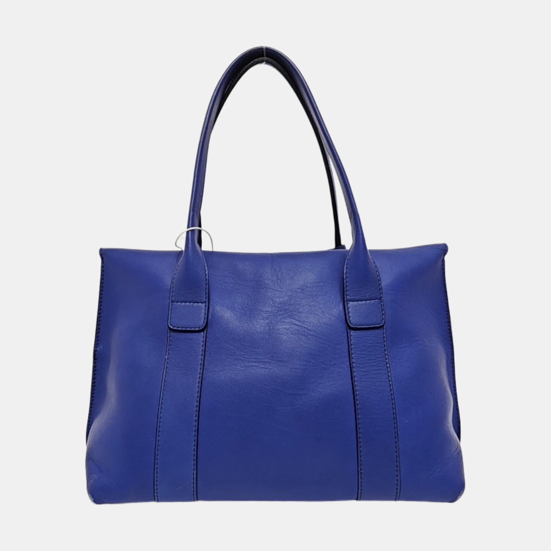 Calfskin Shoulder Bag Blue