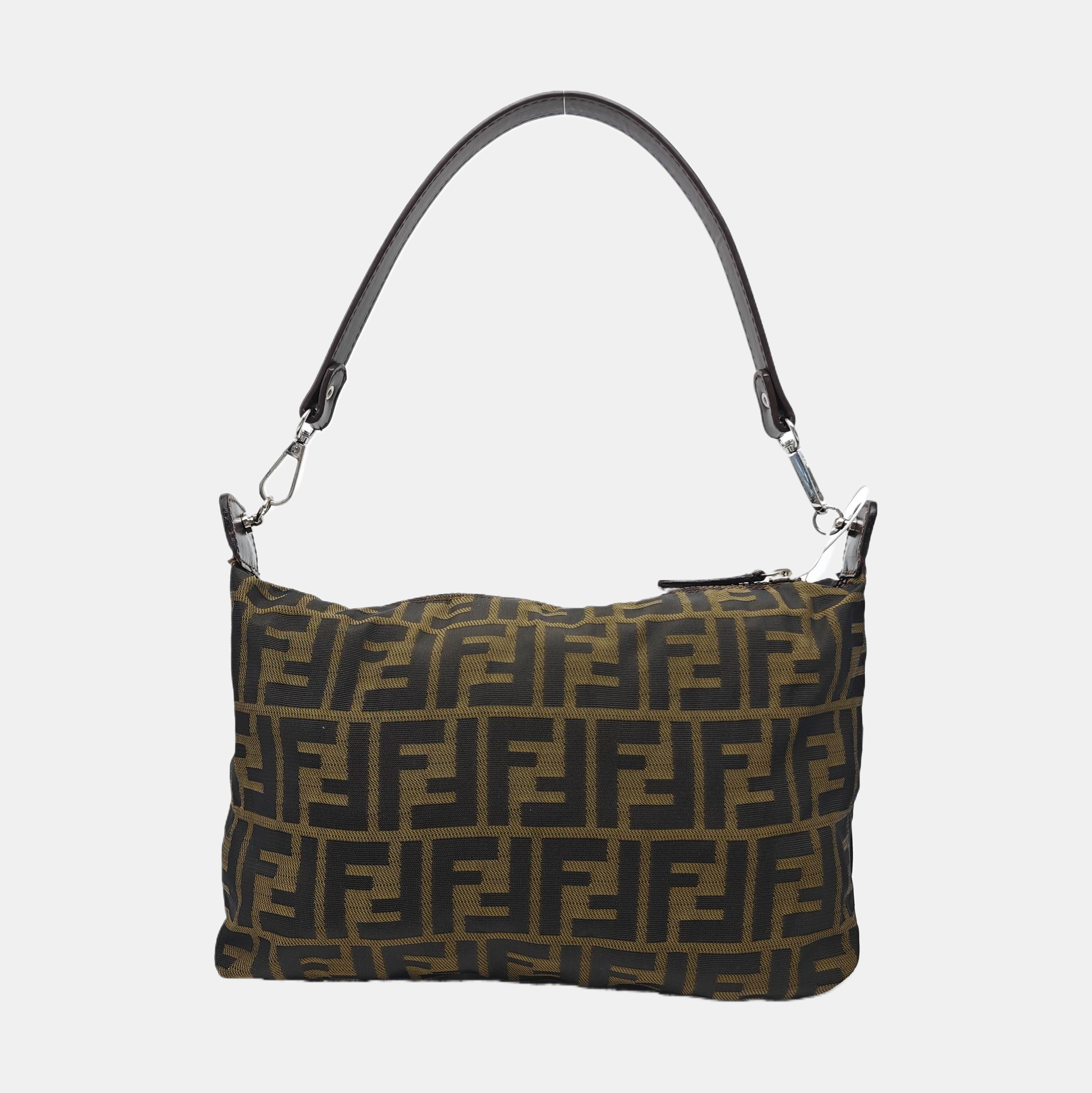 Canvas Clutch Brown