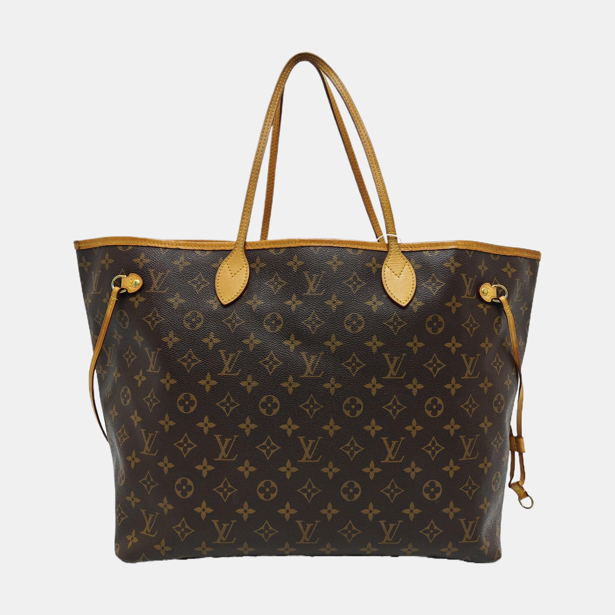 NEVERFULL Lona Revestida Monogram Marrón