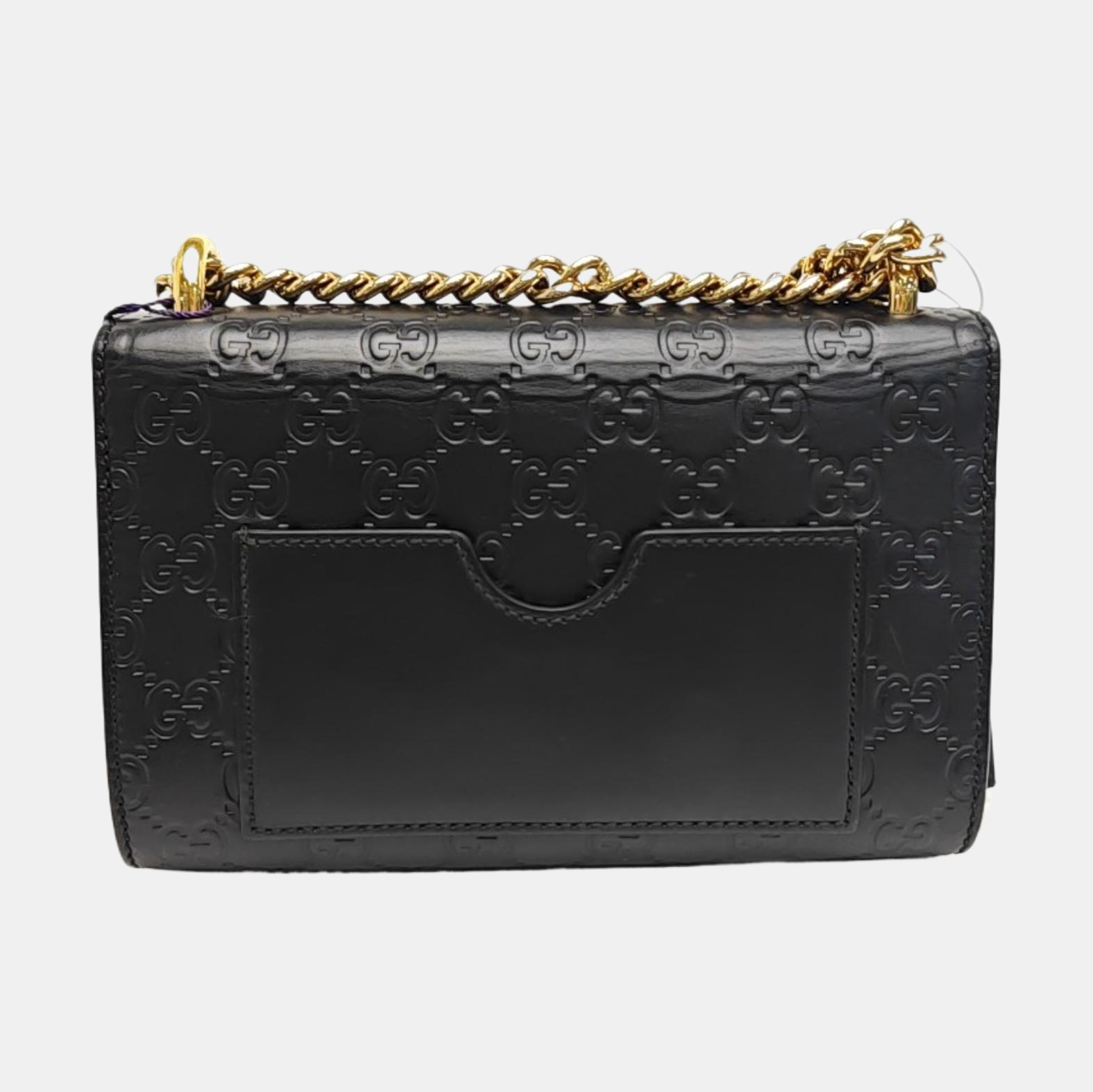 Padlock Small Monogram Calfskin Black