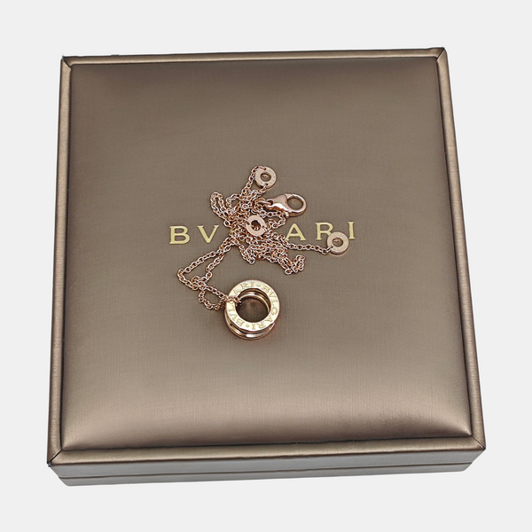 B.ZERO1 18k Rose Gold Necklace
