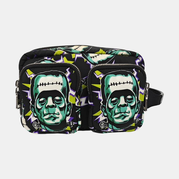 Nylon Clutch Multicolor