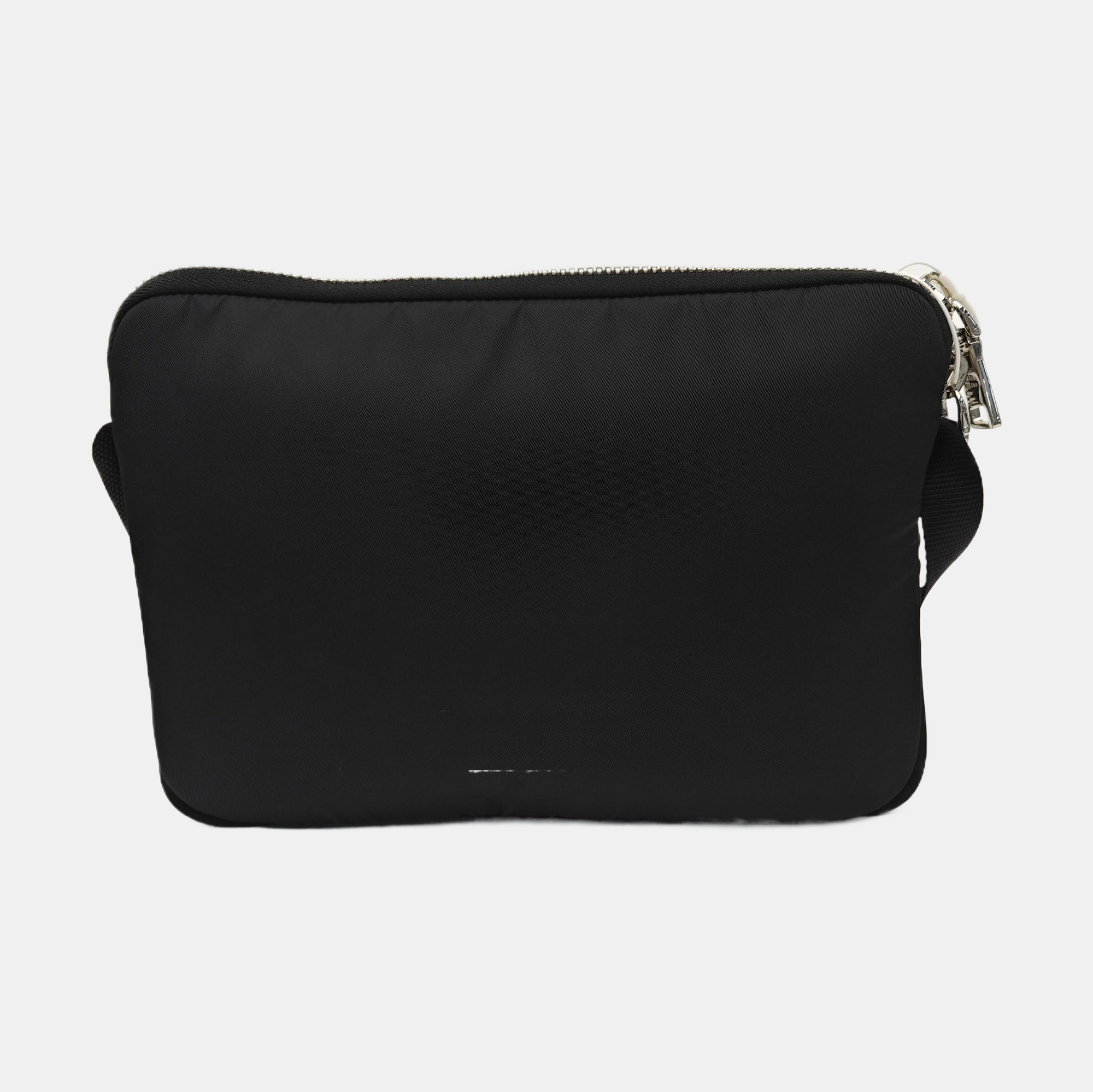 Nylon Shoulder Bag Black