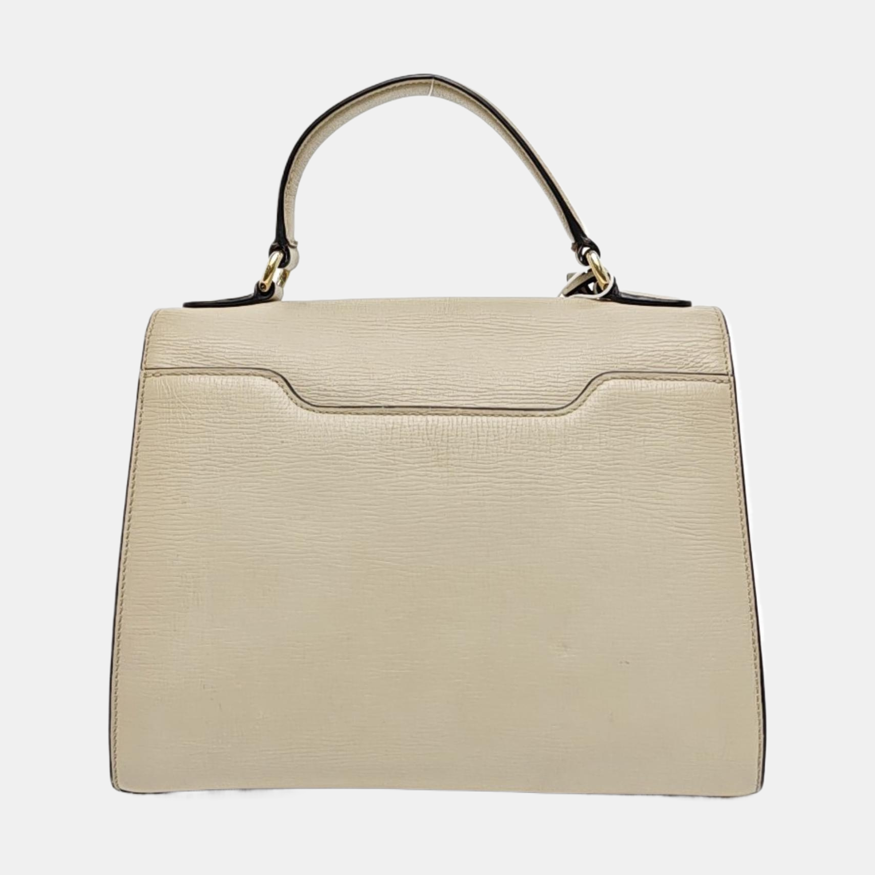 Calfskin Shoulder Bag Beige