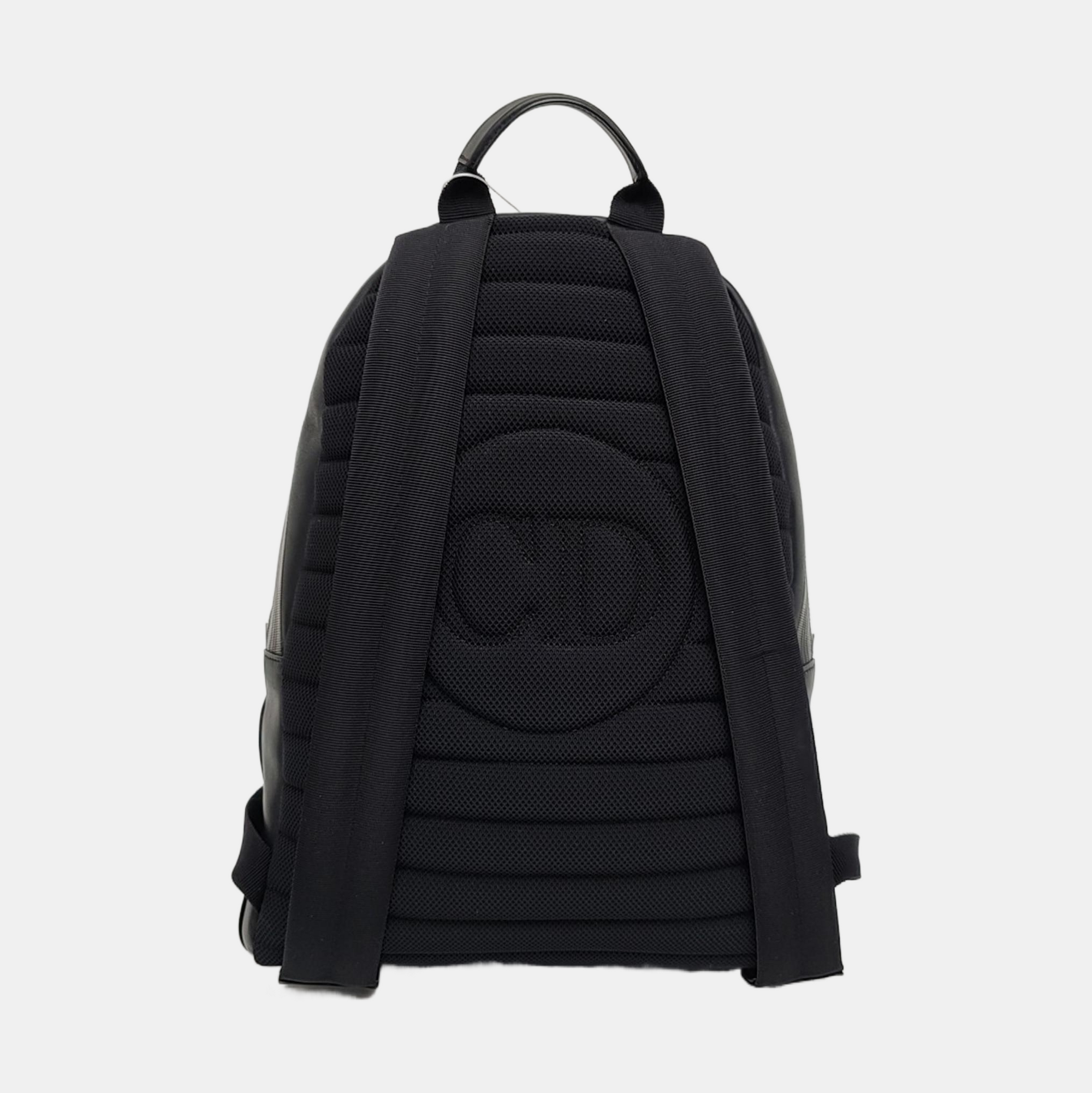 Leather Backpack Black