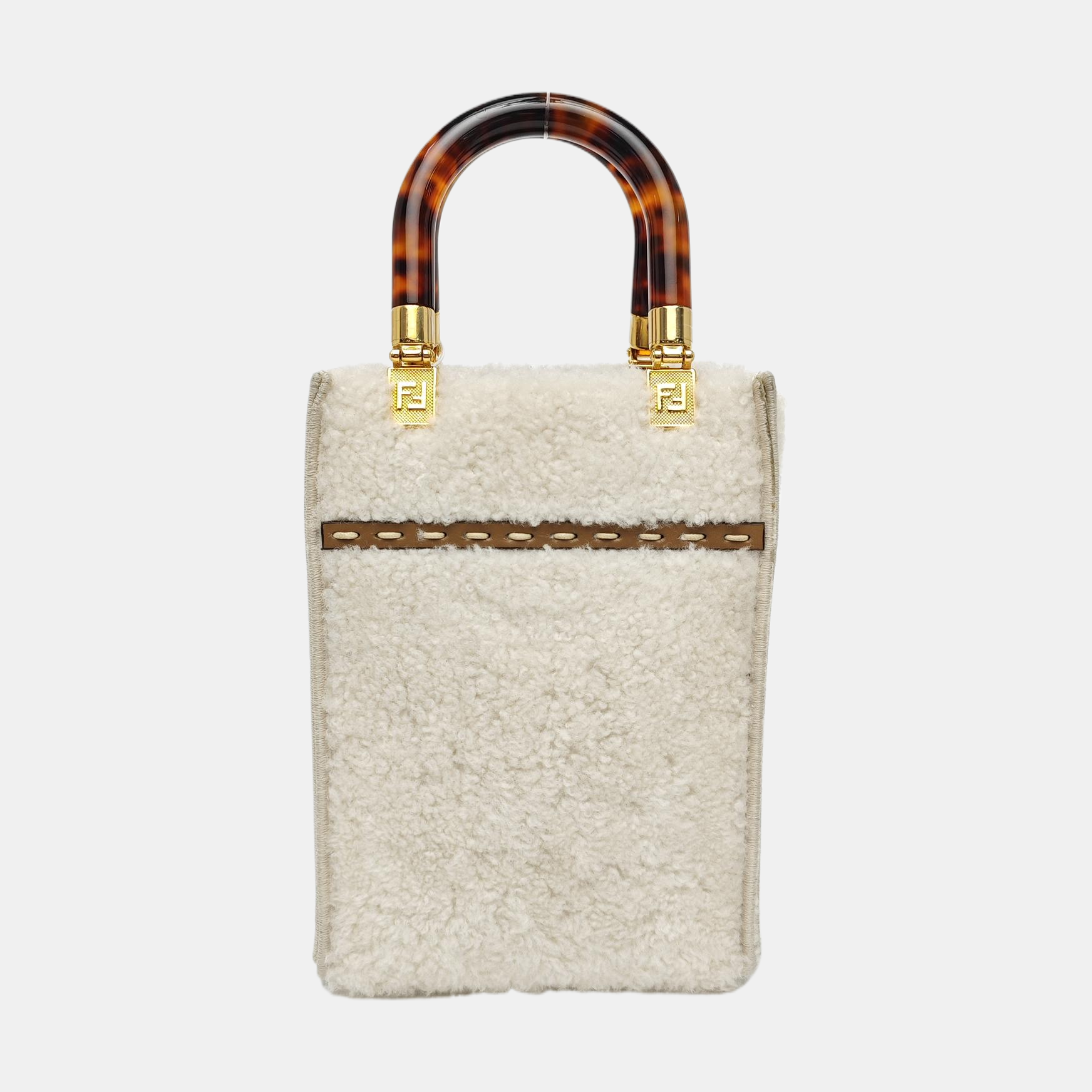 Sunshine Mini Lambskin White