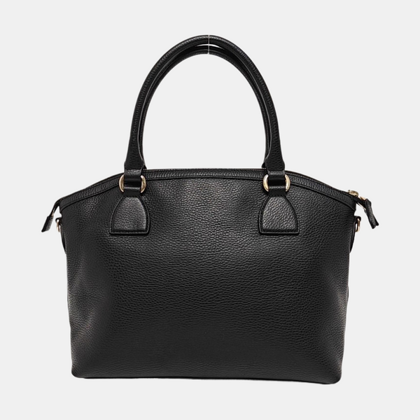 Microguccissima Calfskin Black