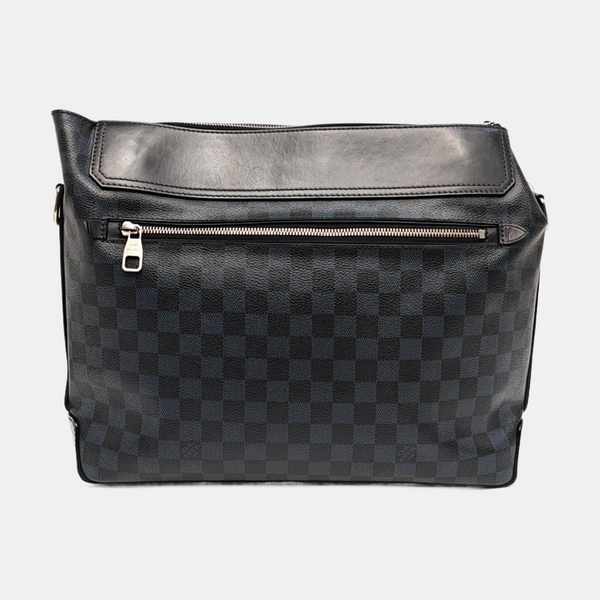 GREENWICH Damier Coated Canvas Blue