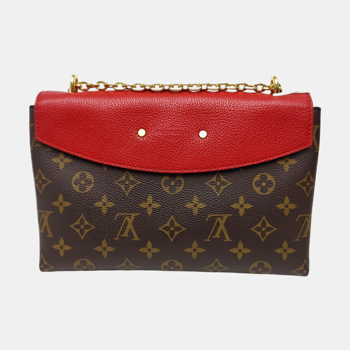 SAINT PLACIDE Monogram Coated Canvas Brown