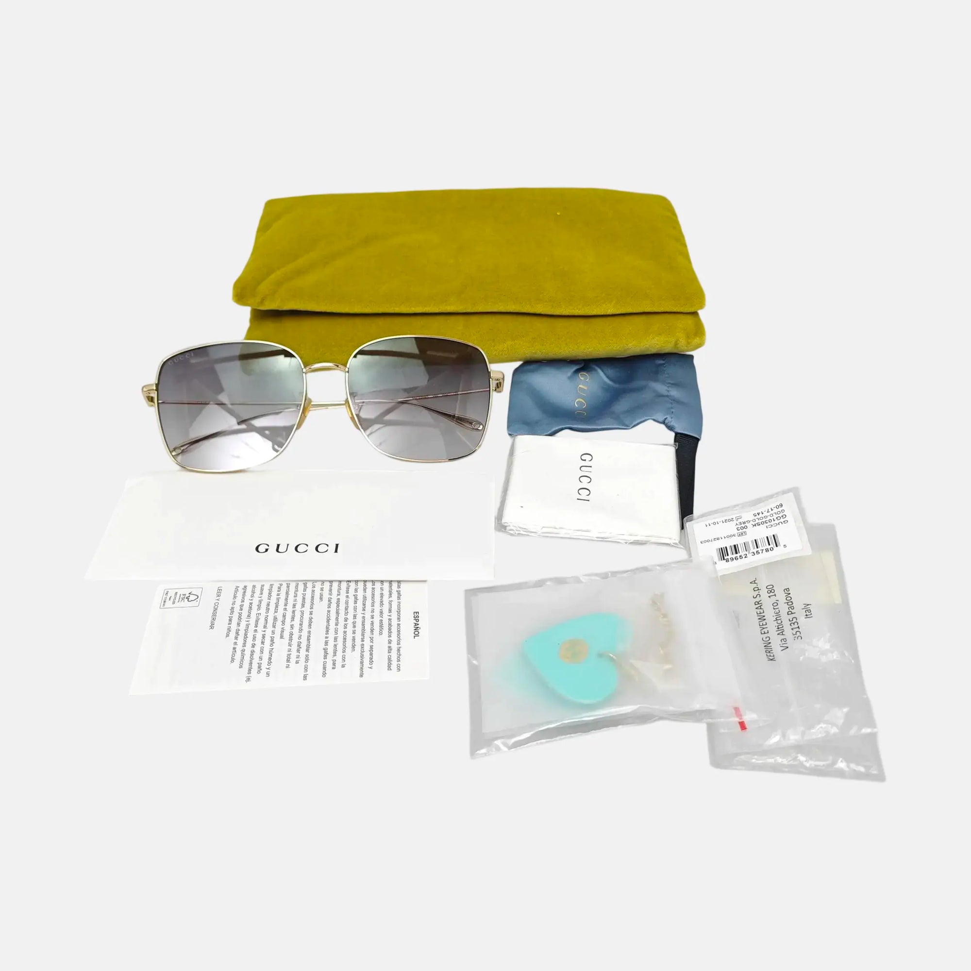 Metal Sunglasses Gray