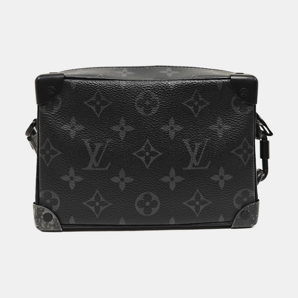 SOFT TRUNK Mini Monogram Coated Canvas Black
