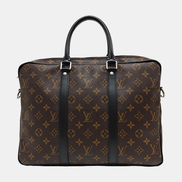 PORTE-DOCUMENTS PM Monogram Coated Canvas Brown