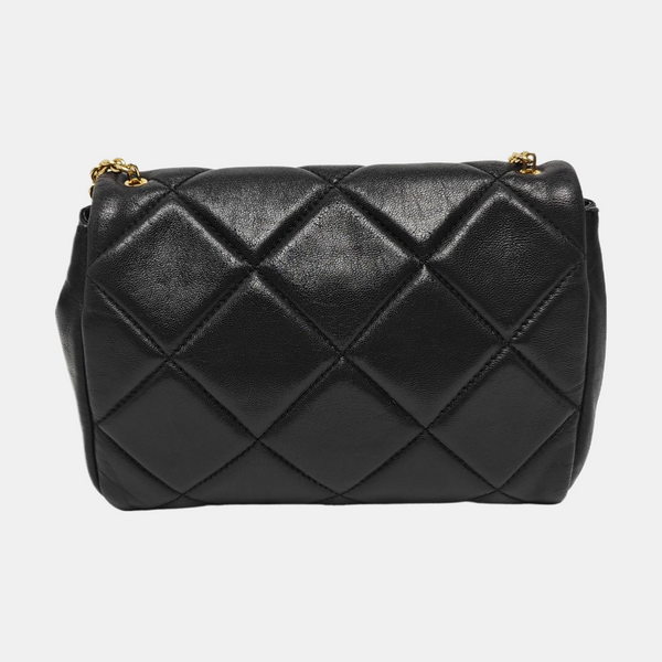 Vara Quilted Calfskin Black
