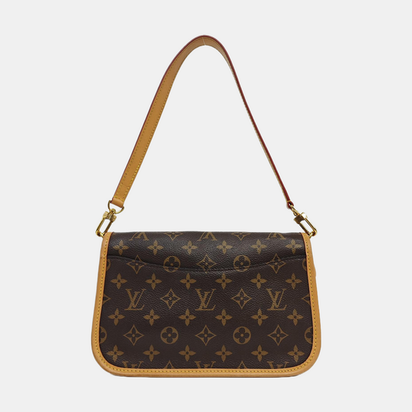 DIANE Monogram Coated Canvas Brown