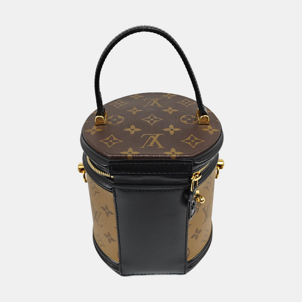 CANNES PM Monogram Coated Canvas Brown