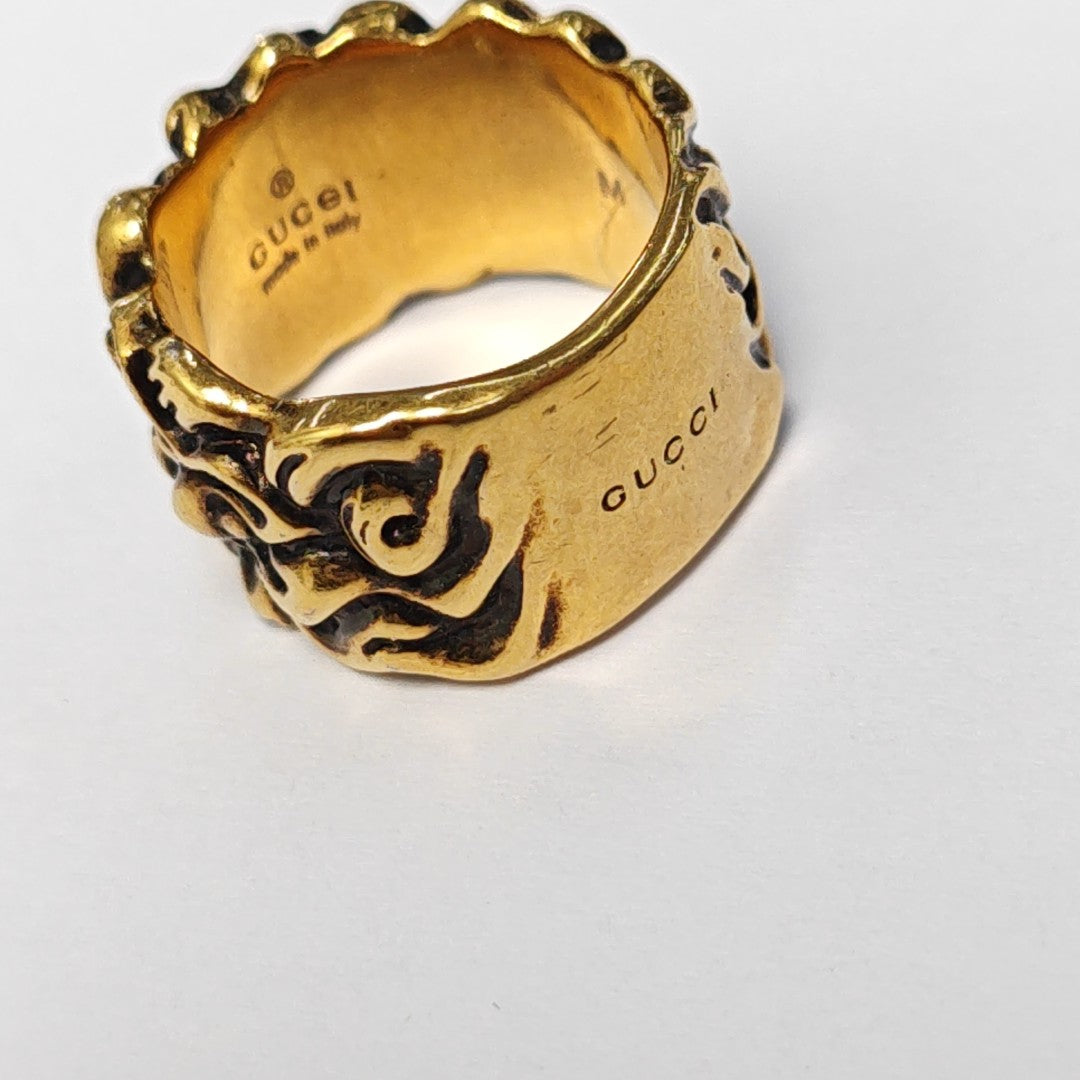 Metal Gold Ring EU 52