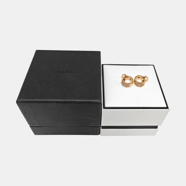 COCOCRUSH 18k Rose Gold Stud Earrings