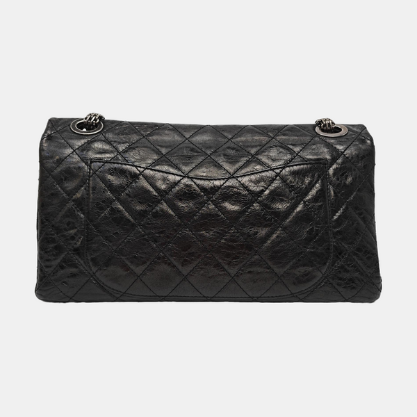 2.55 227 Quilted Calfskin Black