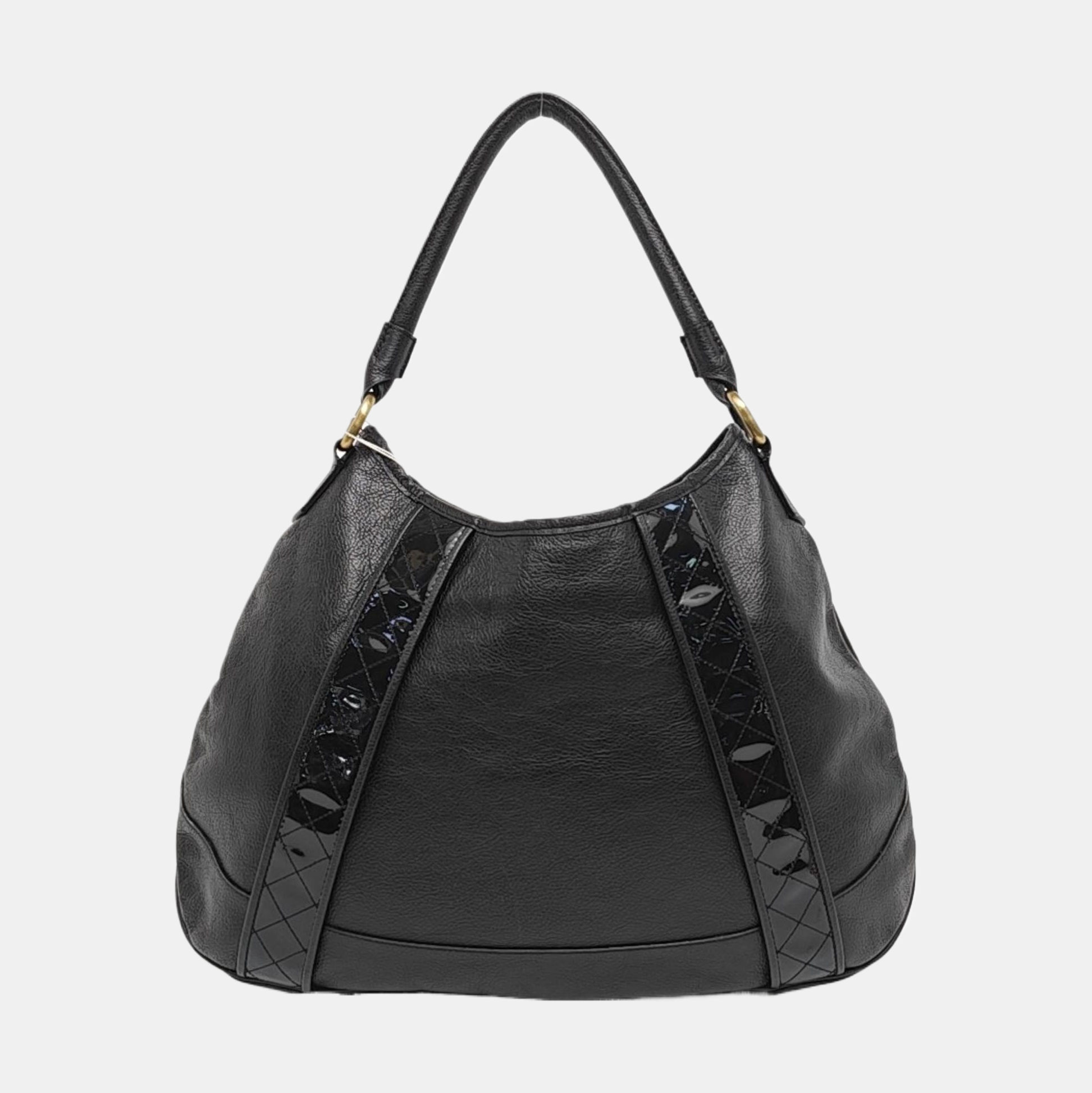 Quilted Leather Black