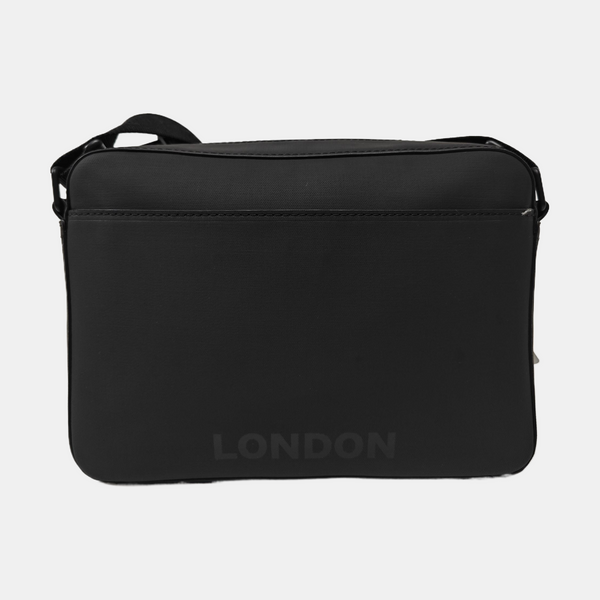 Fabric Shoulder Bag Black